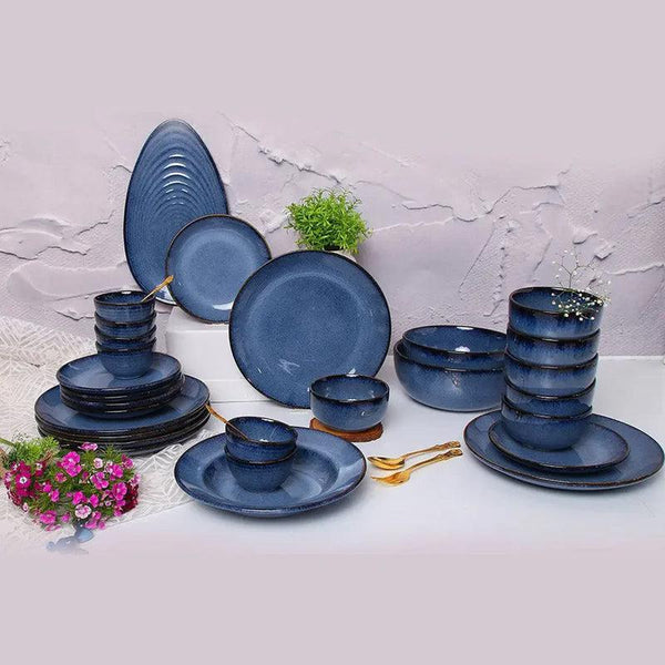 Buy Zoda Handmade Dinner Set - Twenty Eight Piece Set Dinner Set from Vaaree