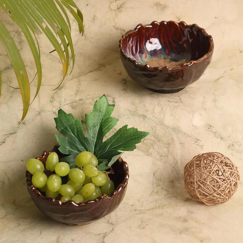 Buy Sragen Edvo Handmade Snack Bowl - 400 ML Snack Bowl from Vaaree