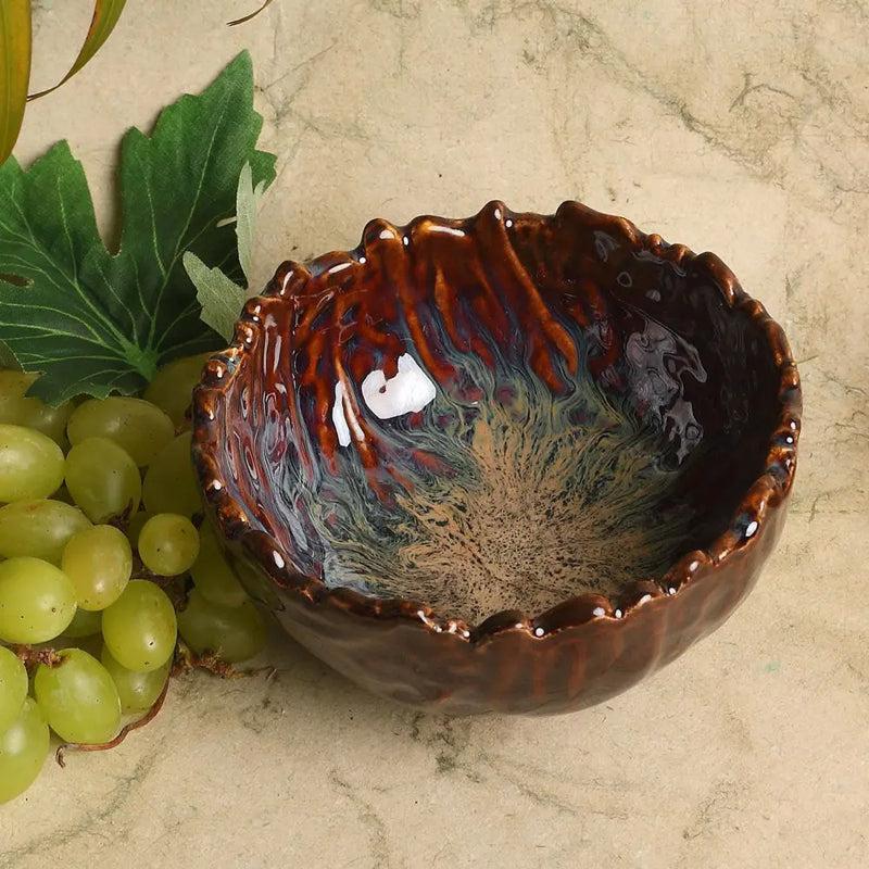 Buy Sragen Edvo Handmade Snack Bowl - 400 ML Snack Bowl from Vaaree