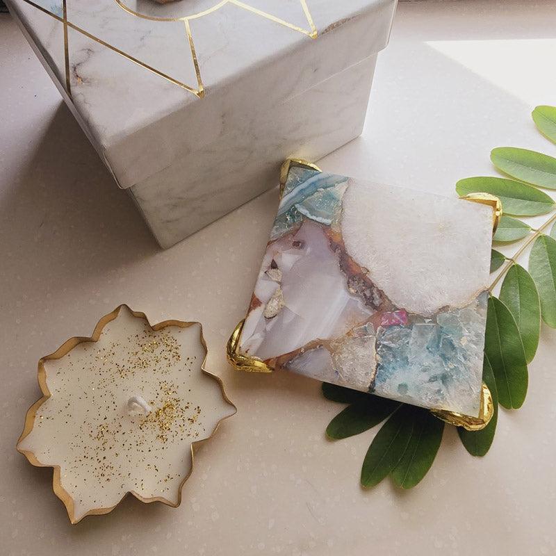 Buy Athviya Multicolor Agate Gift Box Gift Box from Vaaree