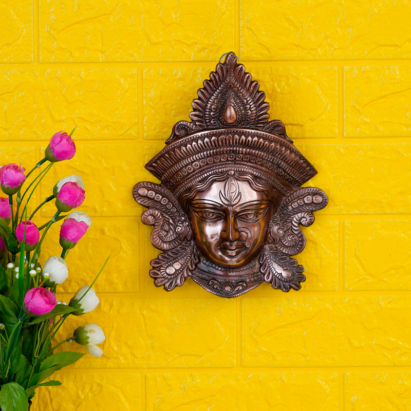 Wall Accents - Goddess Durga Religious Wall Accent