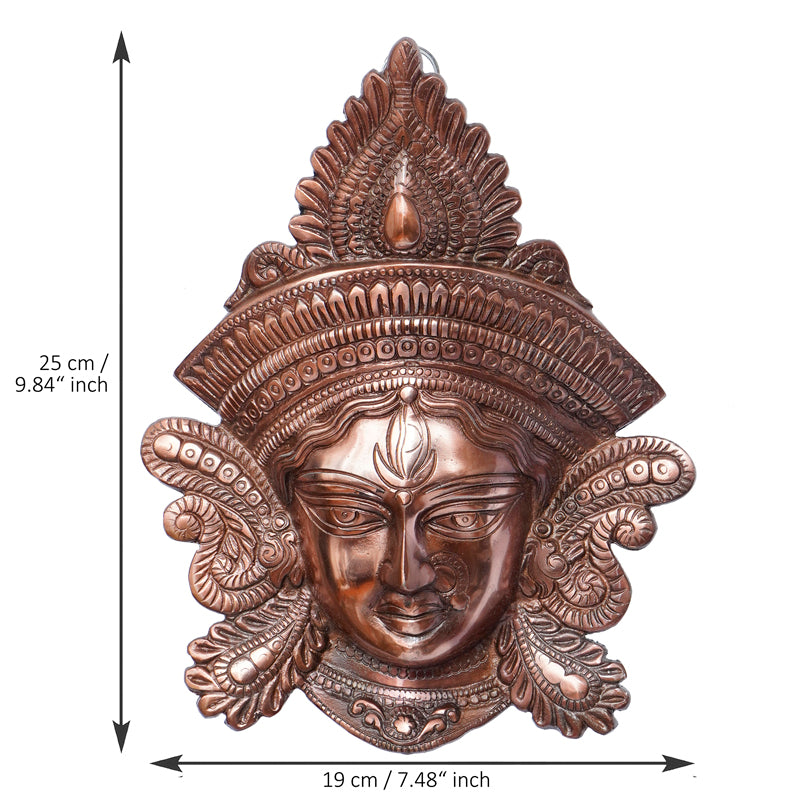 Wall Accents - Goddess Durga Religious Wall Accent