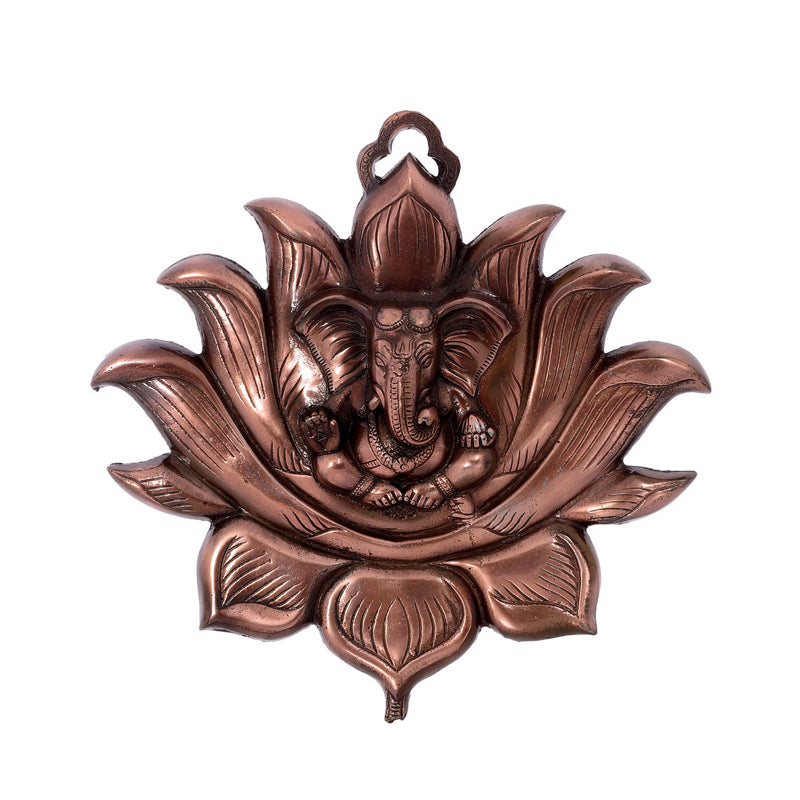 Wall Accents - Kamal Ganesha Religious Wall Accent