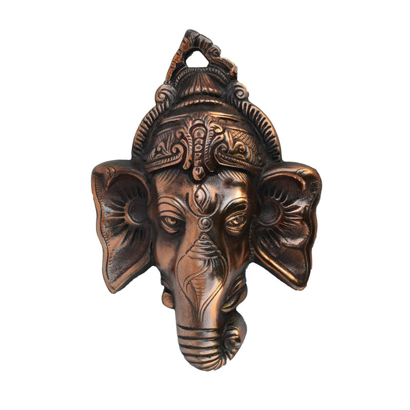 Wall Accents - Antique Vigneshawara Religious Wall Accent