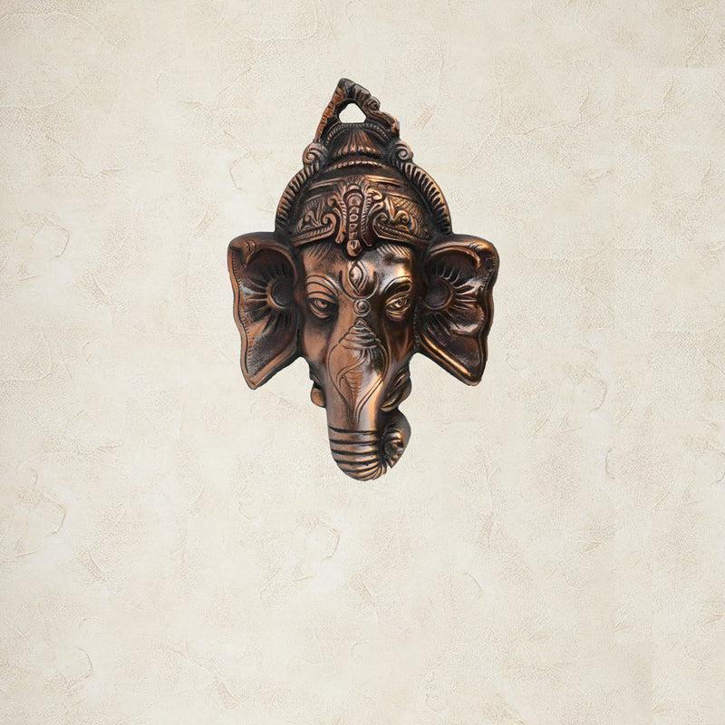 Wall Accents - Antique Vigneshawara Religious Wall Accent