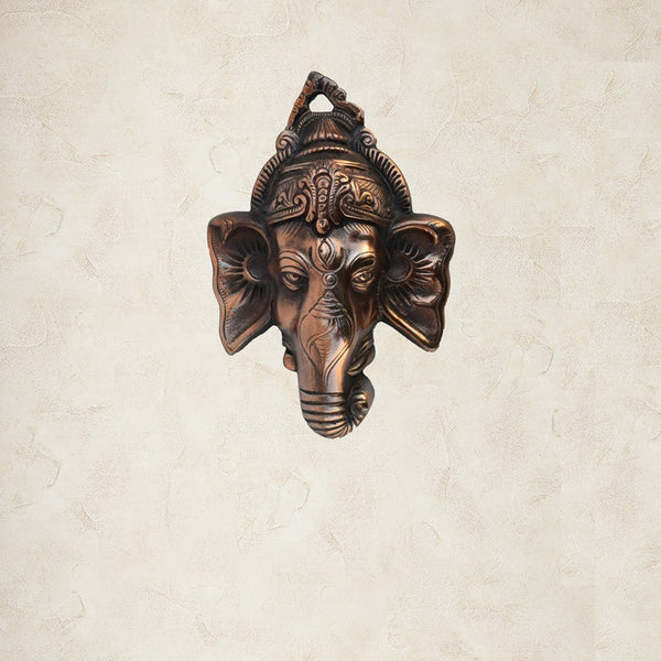 Wall Accents - Antique Vigneshawara Religious Wall Accent