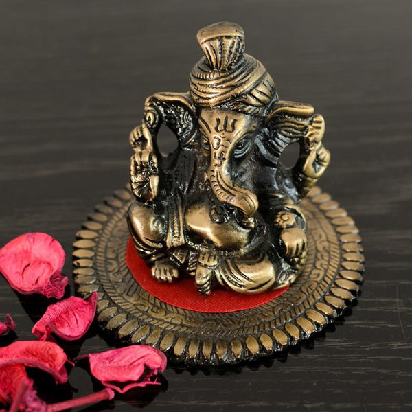 Idols & Sets - Metal Lord Ganesha Idol