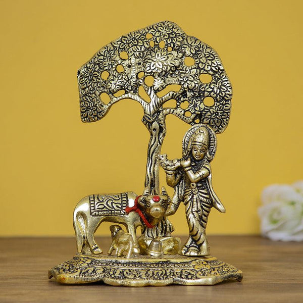 Buy Krishna Nandi Showpiece Idols & Sets from Vaaree