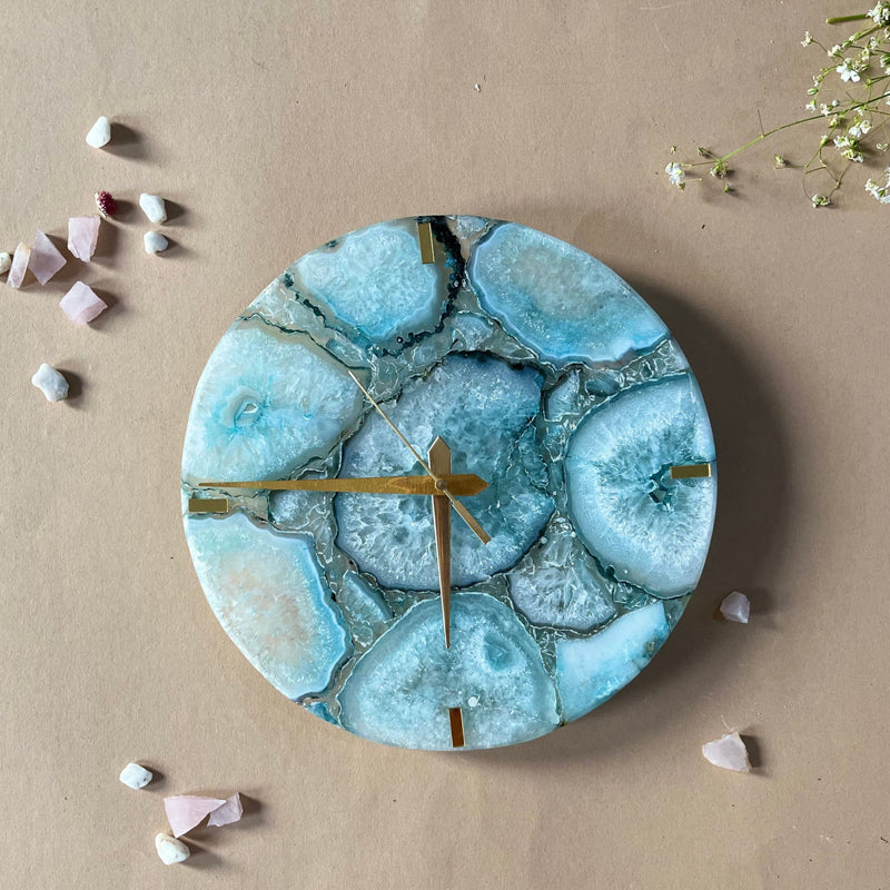 Wall Clock - Aiva Handcrafted Marble Wall Clock