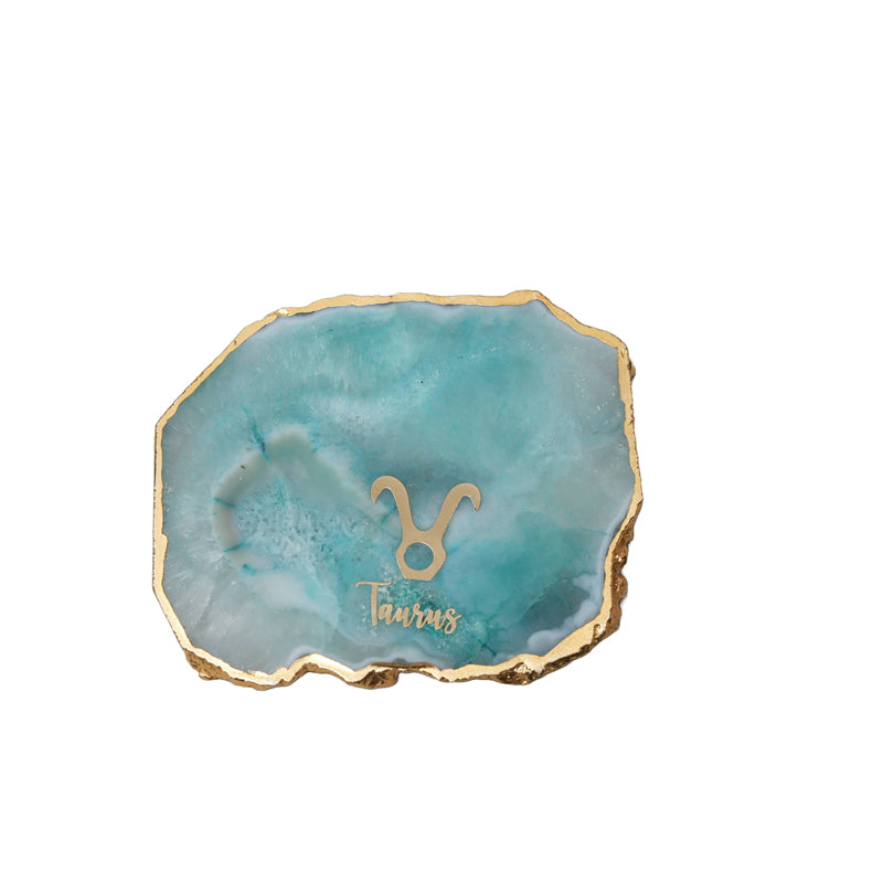 Buy Taurus Agate Coaster - Turquoise Coasters from Vaaree