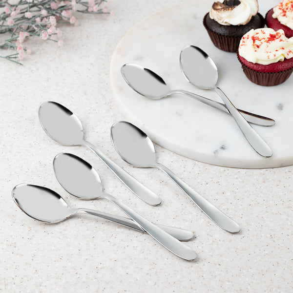 Cutlery Set - Magna Dessert Spoon - Set Of Six