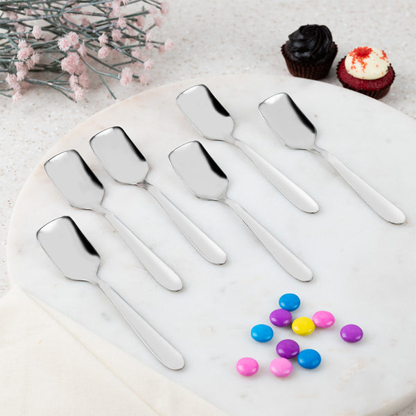 Buy Sivona Ice Cream Spoon - Set Of Six Cutlery Set from Vaaree