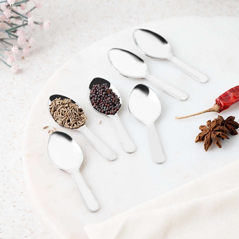 Buy Povo Masala Spoon - Set Of Six Kitchen Tools & Gadgets from Vaaree