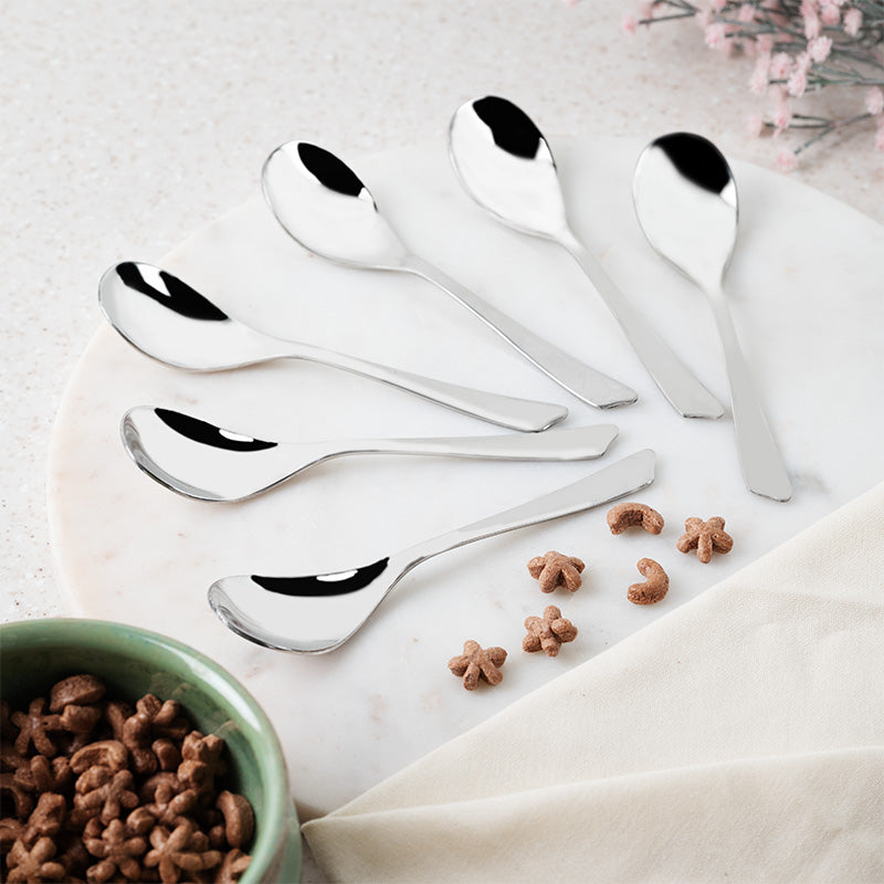 Buy Mivana Baby Spoon - Set Of Six Cutlery Set from Vaaree