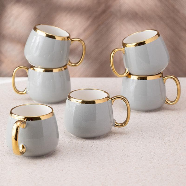 Buy Toge Mug (Grey) - Set Of Six at Vaaree online | Beautiful Mug to choose from