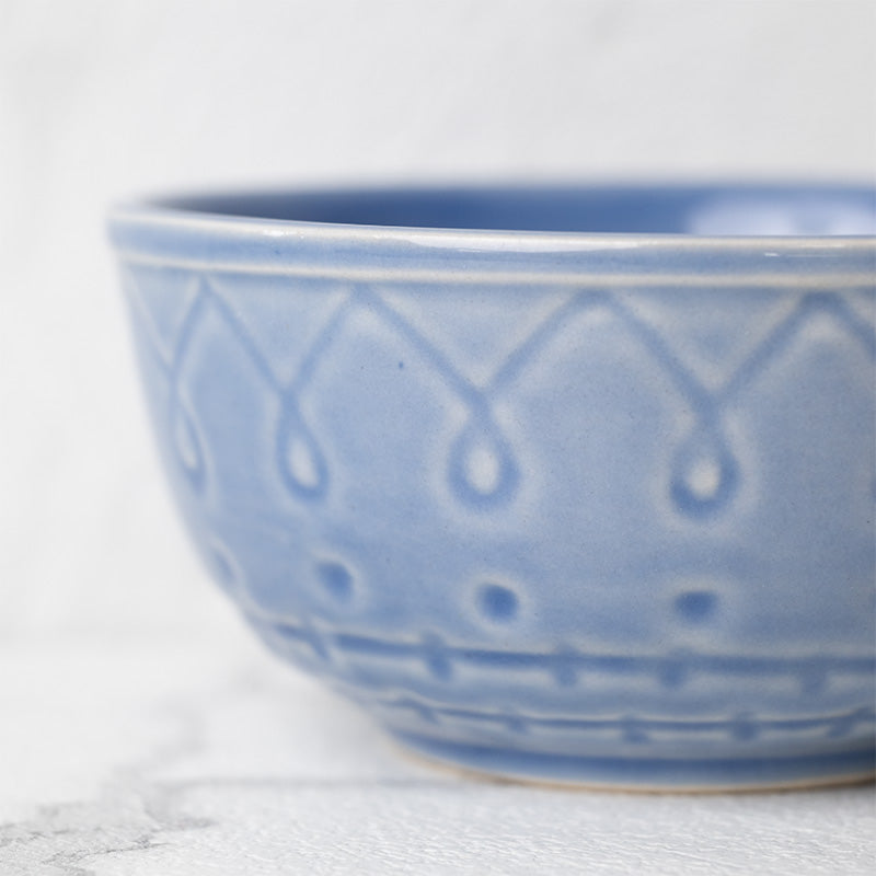 Buy Ekta Serving Bowl (Mist Blue) - Set Of Four Bowl from Vaaree