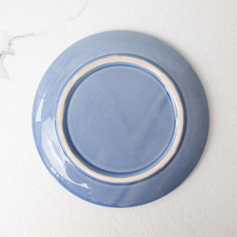 Buy Ekta Dinner Plate (Mist Blue) - Set Of Six Dinner Plate from Vaaree