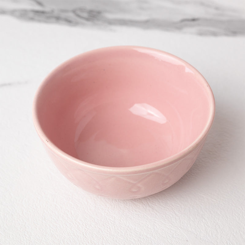 Buy Ekta Serving Bowl (Pink) - Set Of Four Bowl from Vaaree