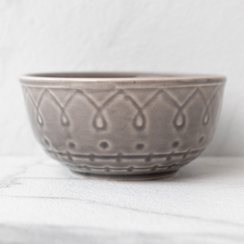 Buy Ekta Serving Bowl (Ash Grey) - Set Of Four Bowl from Vaaree