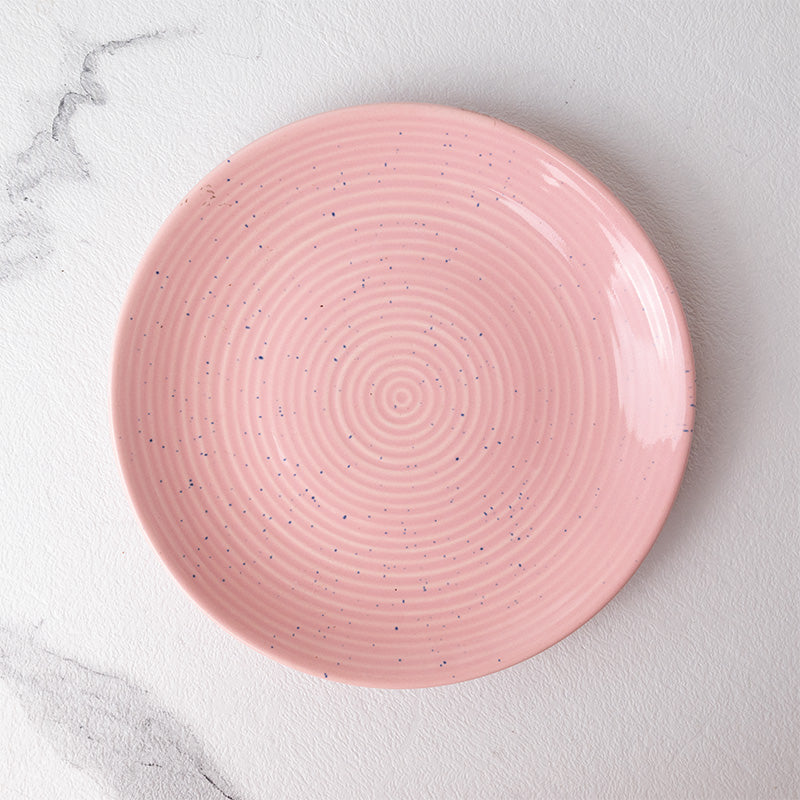 Dinner Set - Kestha Dinnerware (Pastel Pink) - Twenty Piece Set