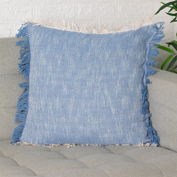 Azure Textured Cushion Cover
