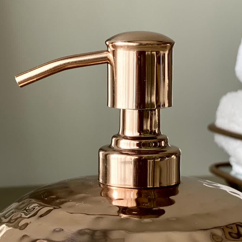 Buy Obra Soap Dispenser - Antique Gold Accessories & Sets from Vaaree