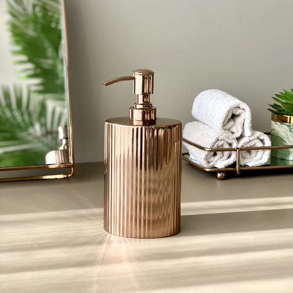 Buy Wiera Soap Dispenser - Rose Gold Accessories & Sets from Vaaree