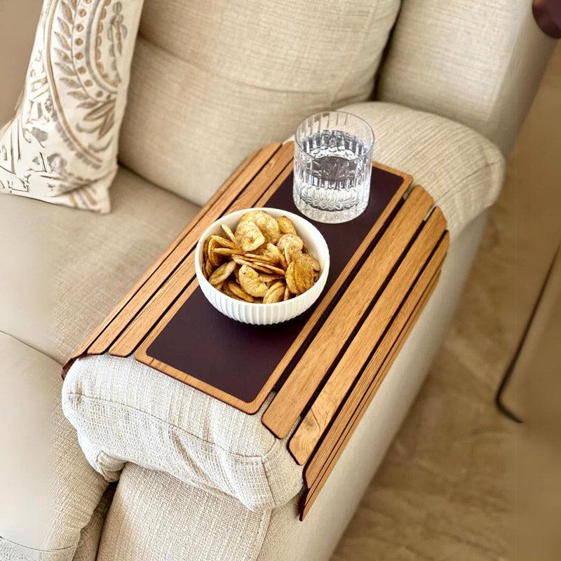 Buy Mahina Sofa Armrest Tray Serving Tray from Vaaree