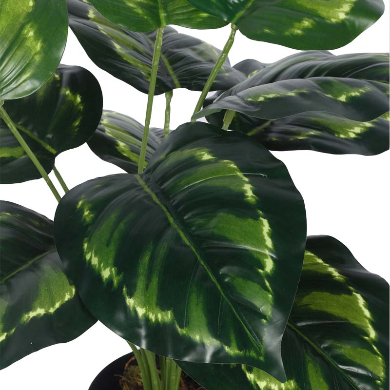 Buy Faux Lush Krasten Monstera Plant With Pot - 1.8 Feet Artificial Plants from Vaaree