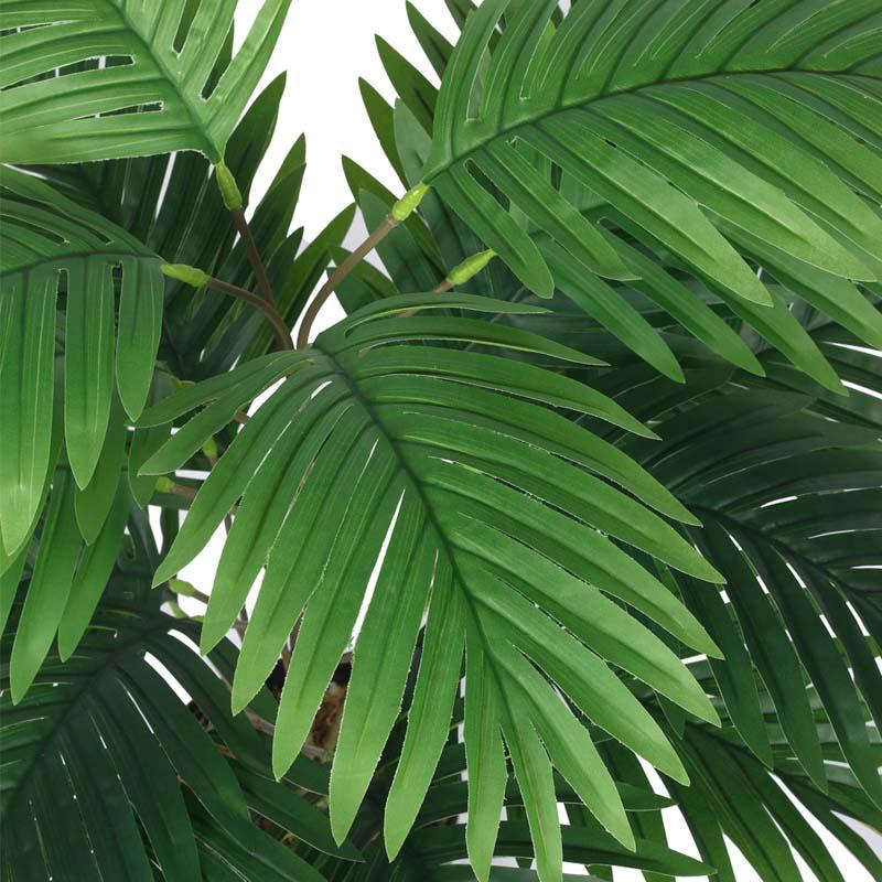 Buy Faux Lush Areca Palm Plant With Pots - 2.5 Feet Artificial Plants from Vaaree