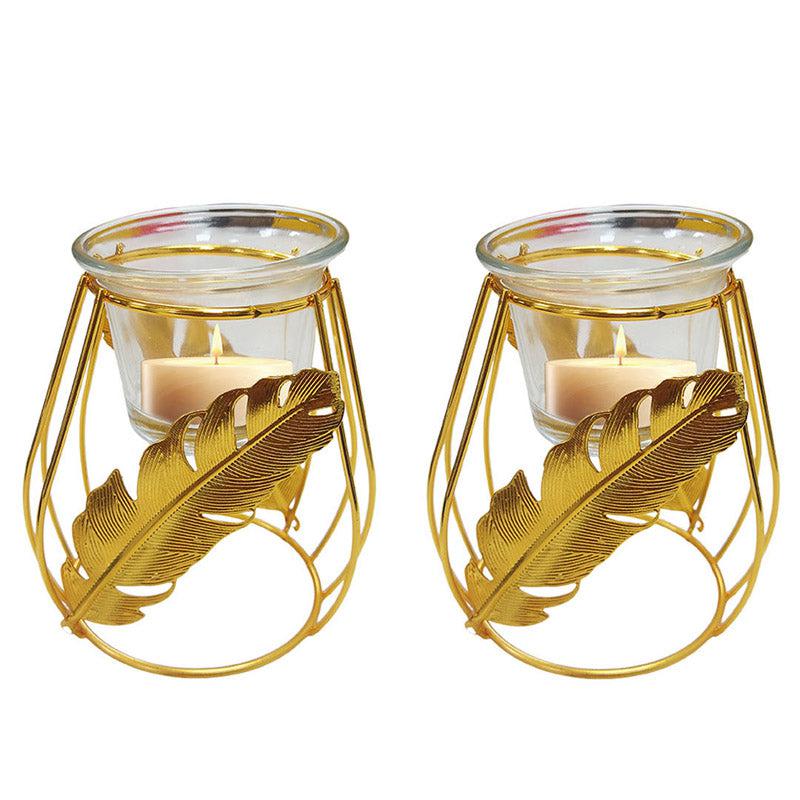 Buy Atlas Candle Holder - Set Of Two Candle Holder from Vaaree