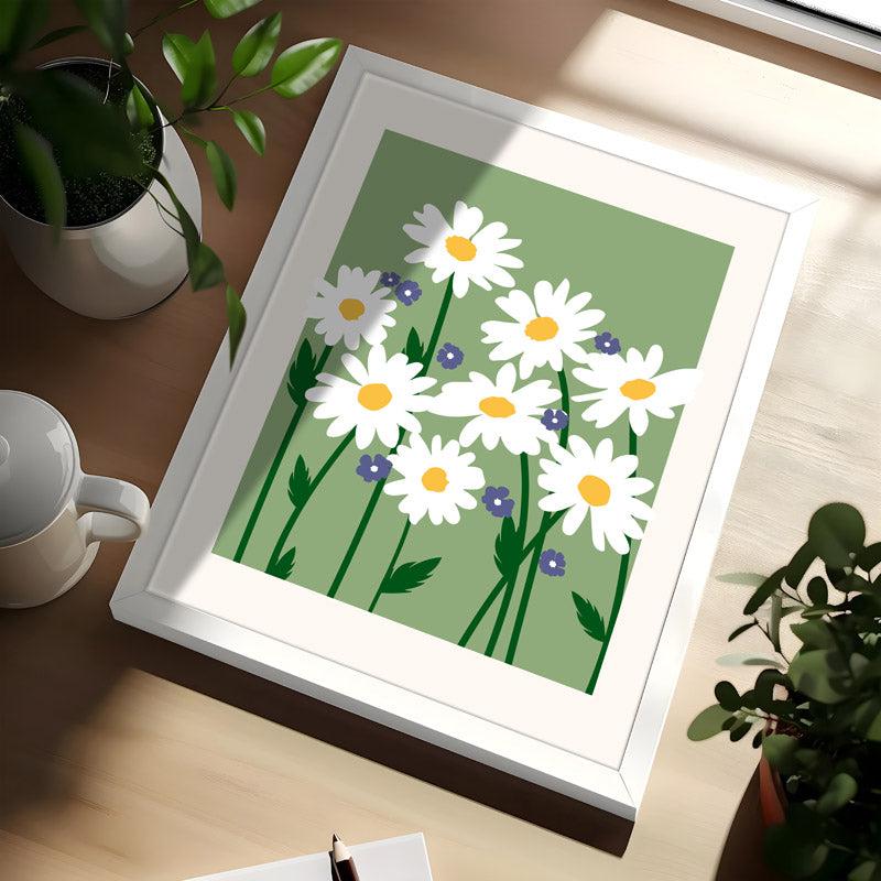 Buy Daisy Formo Wall Art - Set Of Two Wall Art & Paintings from Vaaree