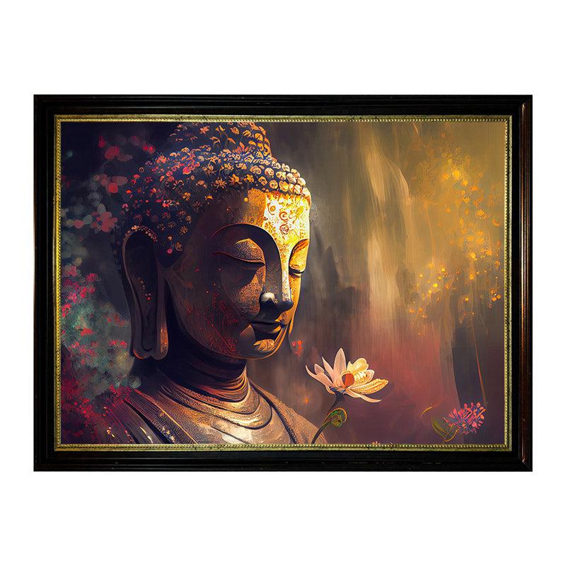 Buy Divine Meditation Bless Wall Painting Wall Art & Paintings from Vaaree