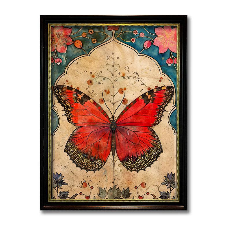 Buy Orange Butterfly Wall Art Wall Art & Paintings from Vaaree