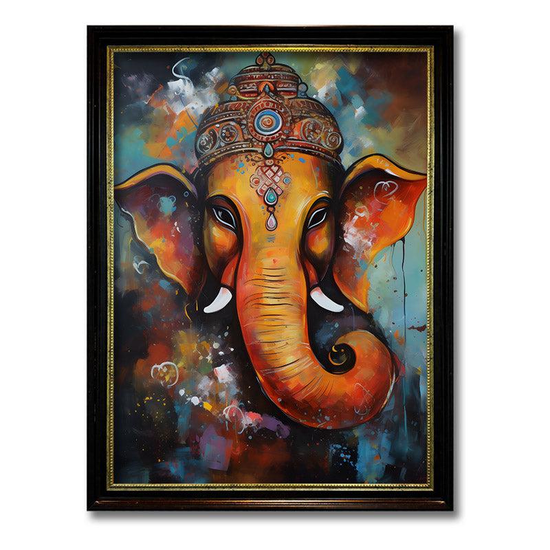 Buy Lambodara Gaze Wall Art Wall Art & Paintings from Vaaree