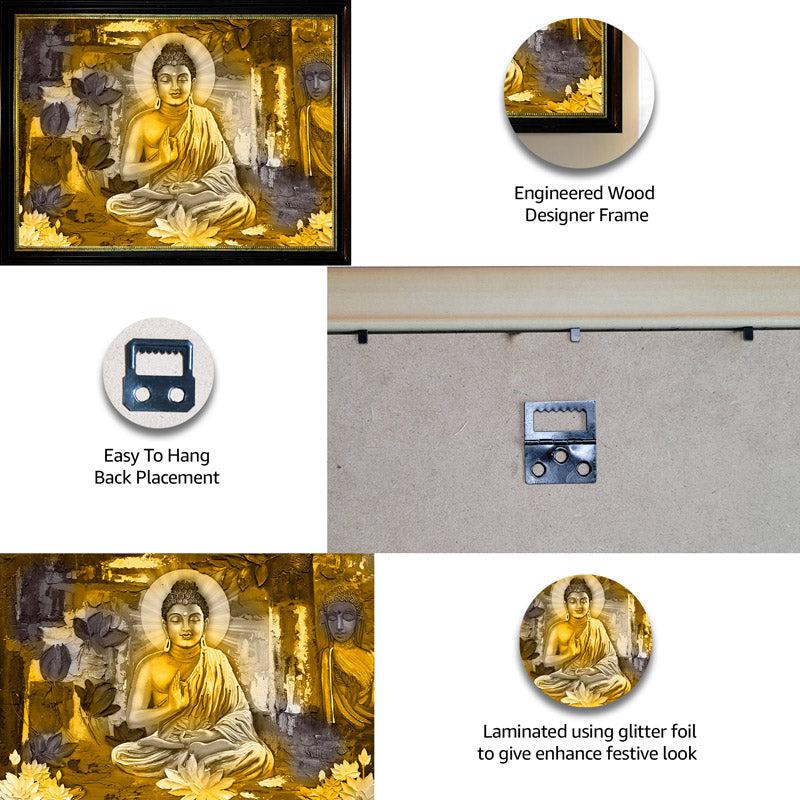 Buy Golden Aura Buddha Wall Art Wall Art & Paintings from Vaaree