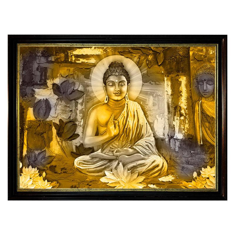 Buy Golden Aura Buddha Wall Art Wall Art & Paintings from Vaaree