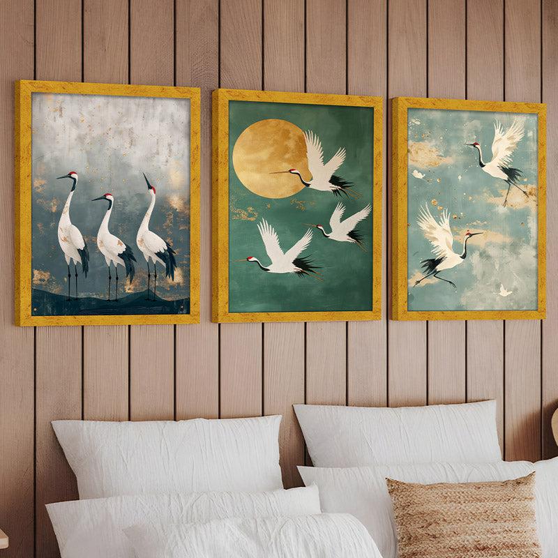 Buy Kiora Wall Art - Set Of Three Wall Art & Paintings from Vaaree