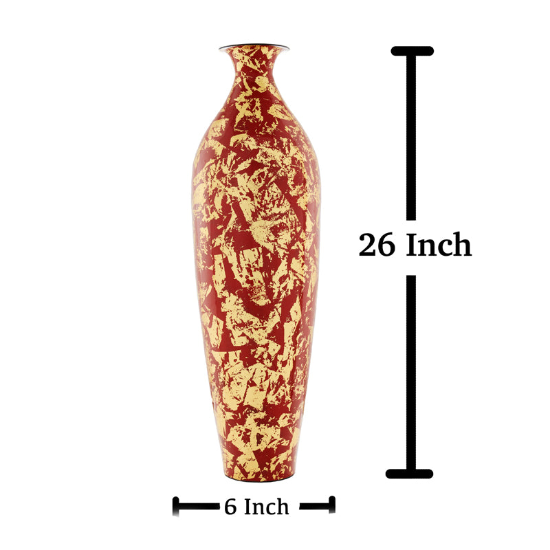 Buy Oja Lacquered Floor Vase Floor Vase from Vaaree