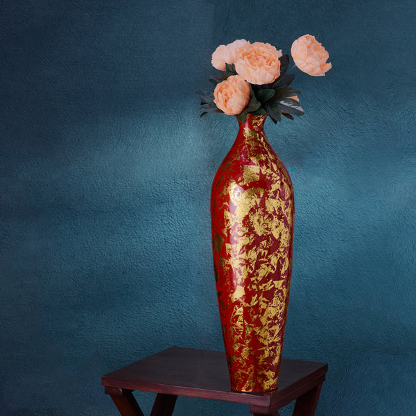 Buy Oja Lacquered Floor Vase Floor Vase from Vaaree