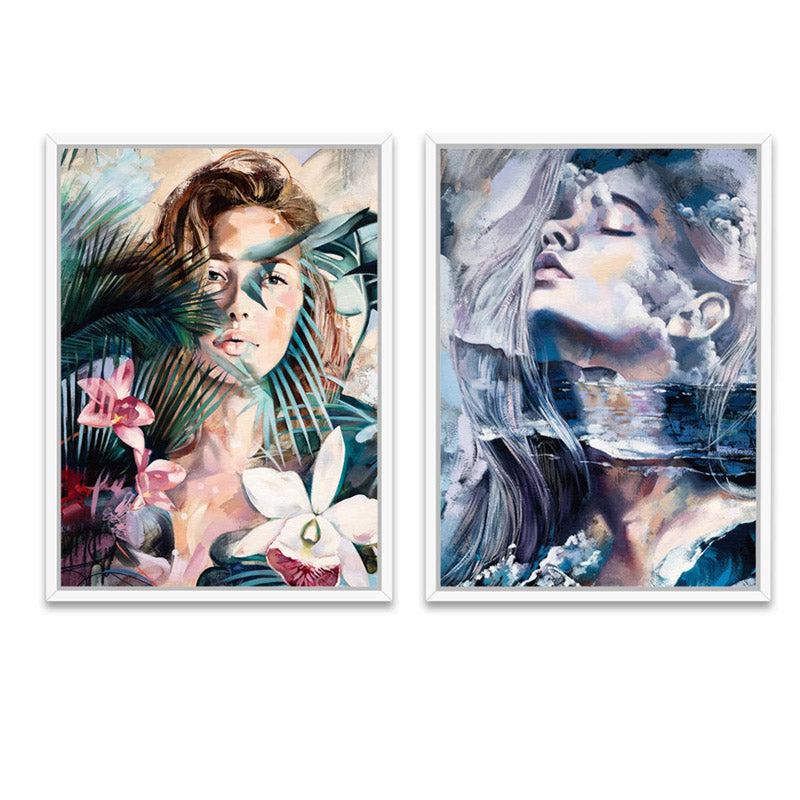 Buy Abela Wall Art - Set Of Two Wall Art & Paintings from Vaaree