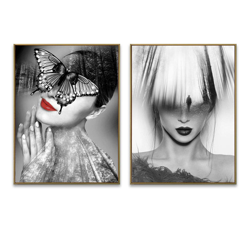 Buy Mobia Fem Wall Art - Set Of Two Wall Art & Paintings from Vaaree