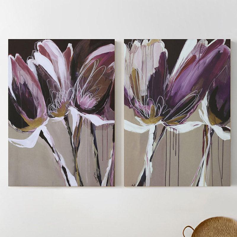 Buy Jade Tulip Wall Art - Set of Two Wall Art & Paintings from Vaaree