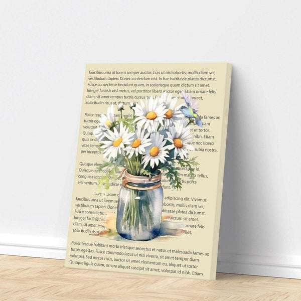 Buy Daisy Script Wall Painting Wall Art & Paintings from Vaaree