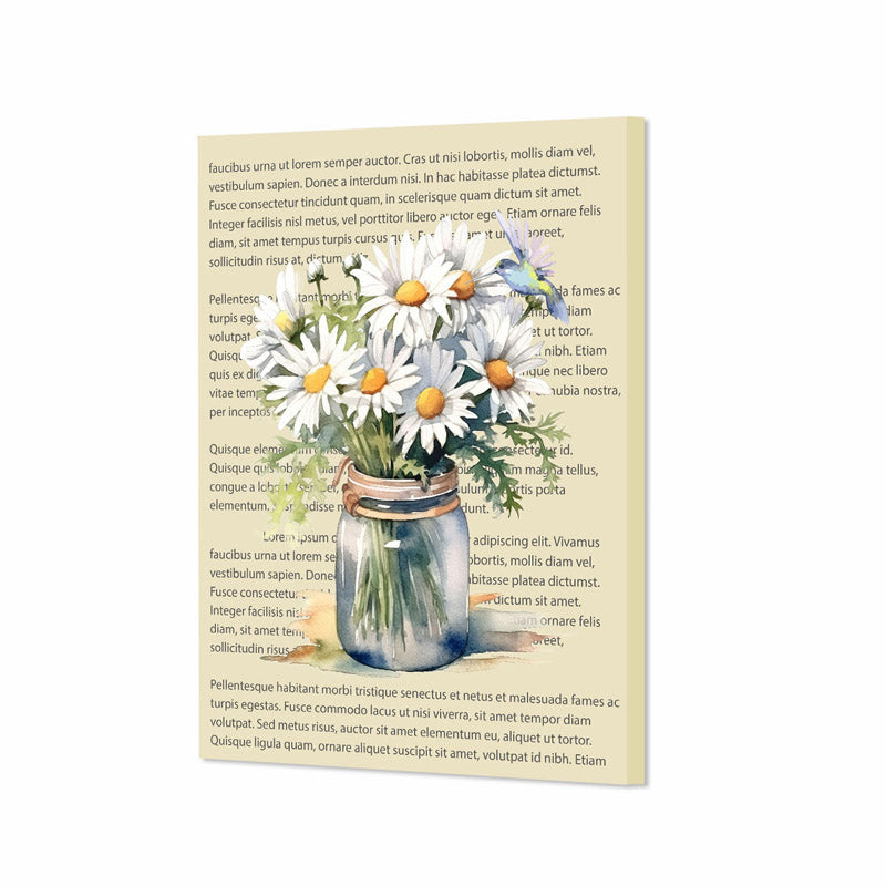 Buy Daisy Script Wall Painting Wall Art & Paintings from Vaaree