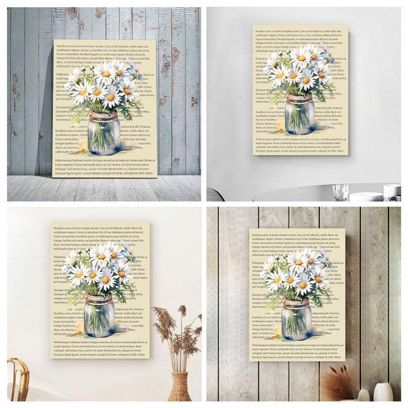 Buy Daisy Script Wall Painting Wall Art & Paintings from Vaaree