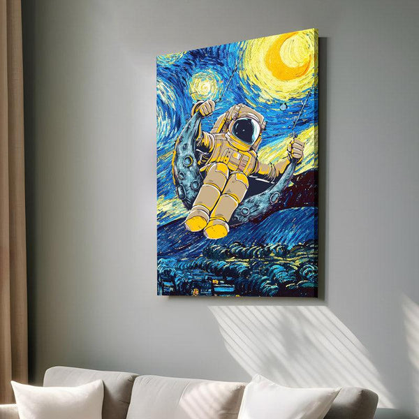 Buy Starrt Starry Astro Wall Painting Wall Art & Paintings from Vaaree