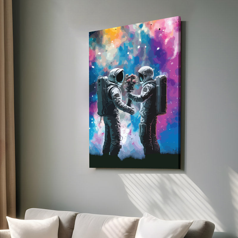 Buy Astral Love Wall Painting Wall Art & Paintings from Vaaree