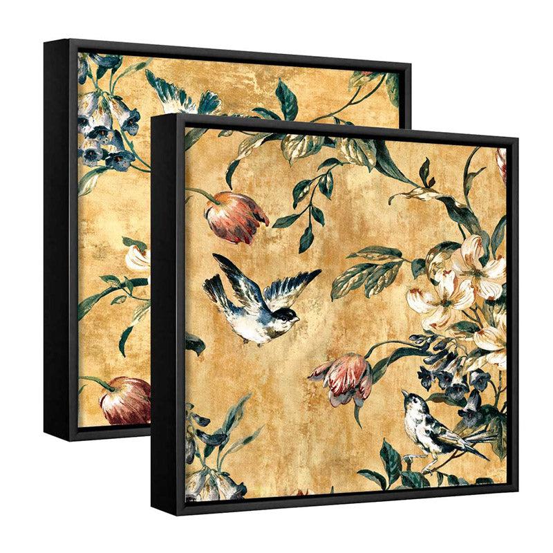 Buy Fowler Floral Wall Art - Set Of Two Wall Art & Paintings from Vaaree