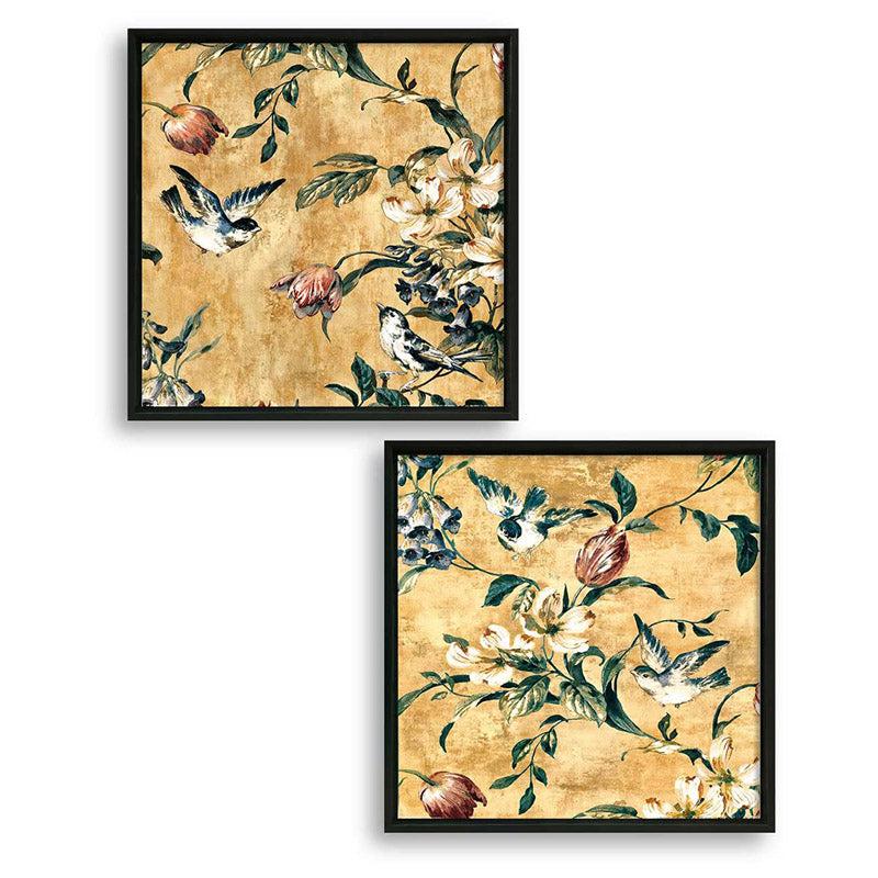 Buy Fowler Floral Wall Art - Set Of Two Wall Art & Paintings from Vaaree